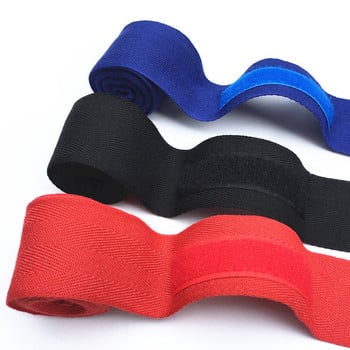 1 τεμ. Cotton Boxing Bandage 250cm*5cm Wrist Wraps Combat Protect Gear Boxing Kickboxing Fighting Muay Thai Handwraps Training