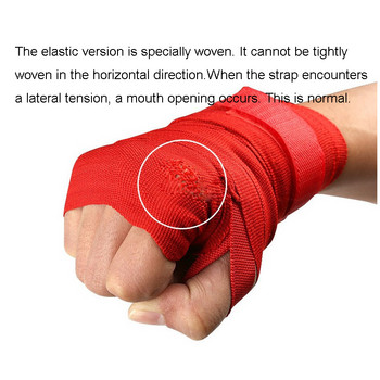1 τεμ. Cotton Boxing Bandage 250cm*5cm Wrist Wraps Combat Protect Gear Boxing Kickboxing Fighting Muay Thai Handwraps Training