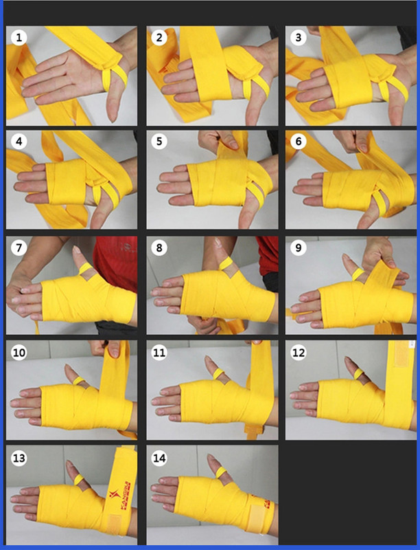 1 vnt. medvilninis bokso tvarstis 250 cm*5 cm riešo apvyniojimai Kovinė apsauga Boksas Kikboksas Kovinis Muay Thai Rankų apvyniojimas Treniruotės