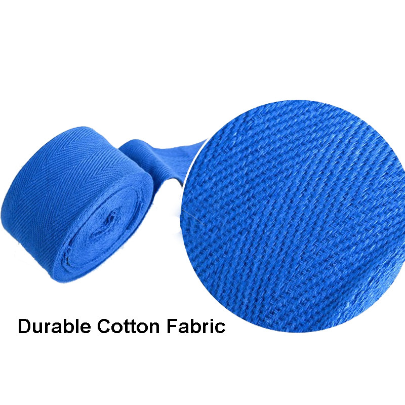 1 vnt. medvilninis bokso tvarstis 250 cm*5 cm riešo apvyniojimai Kovinė apsauga Boksas Kikboksas Kovinis Muay Thai Rankų apvyniojimas Treniruotės