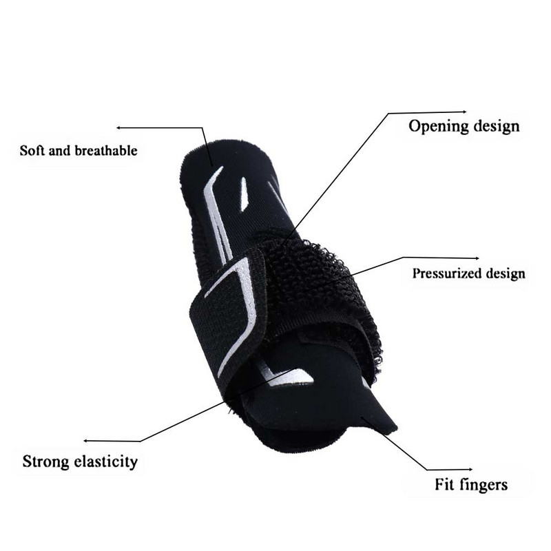 Pirštų įtvaras, kvėpuojantis, plaunamas, neslystantis profesionalus pirštų apsauginis tvarsliava, skirtas krepšinio tinkliniam