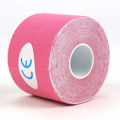 Bandaj elastic autoadeziv pentru sport, bandă elastică colorată pentru fixarea genunchilor, degetelor, gleznelor, palmelor și umerilor, 5m