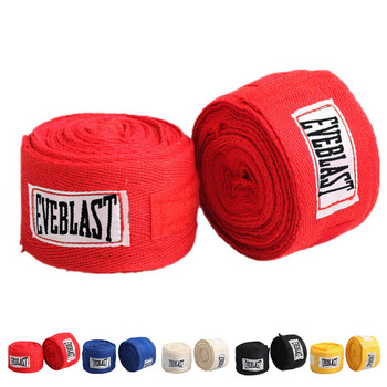 Памучна спортна каишка Фитнес боксова превръзка Sanda Muay Thai Taekwondo Hand Gloves Wraps Boxing Handwraps For Training Bandages