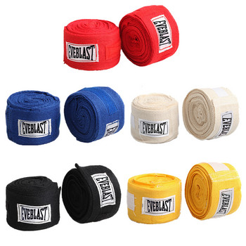 Памучна спортна каишка Фитнес боксова превръзка Sanda Muay Thai Taekwondo Hand Gloves Wraps Boxing Handwraps For Training Bandages