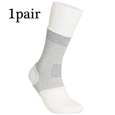 1 pereche de protecție super moale pentru gleznă pentru sală de gimnastică, protecție pentru alergare, bandaj pentru picioare, gleznă elastică, protecție pentru sport, fitness