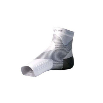 2 τεμ. Μανίκι στήριξης συμπίεσης αστραγάλου ελαστικό αναπνεύσιμο για αποκατάσταση τραυματισμών Πόνος στις αρθρώσεις Πόδι Μπάσκετ ποδόσφαιρο Αθλητικές κάλτσες