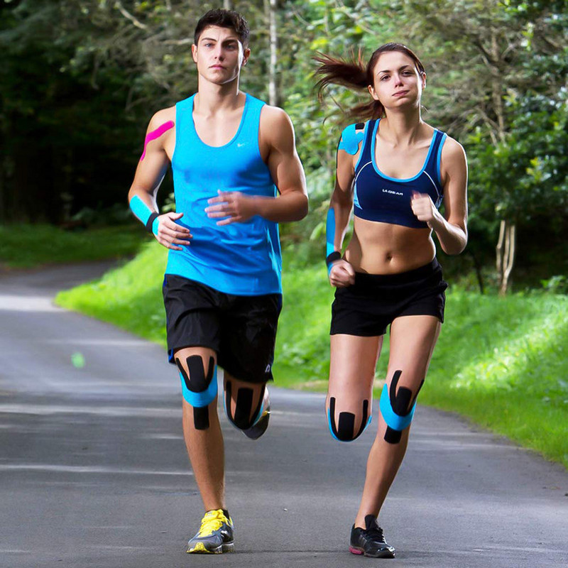 3 suuruse kinesioloogiline teip Kinesio elastne side Sportlik taastav elastne teip lihasvalu leevendamiseks Sport Fitness side