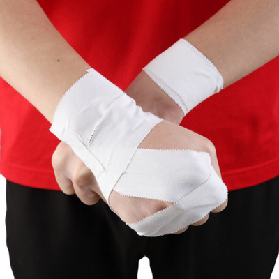 10 méteres sport öntapadó elasztikus pólya csomagoló szalag elasztoplaszt térdtámaszokhoz ujj boka tenyér vállak