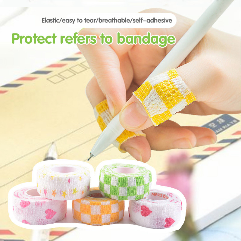 2,5x450cm Multikad Camo Sport Elastne Side Isekinduvad Sidemed Teibid Kinesio Meditsiiniline sõrmeteip Isekleepuv kipsirull