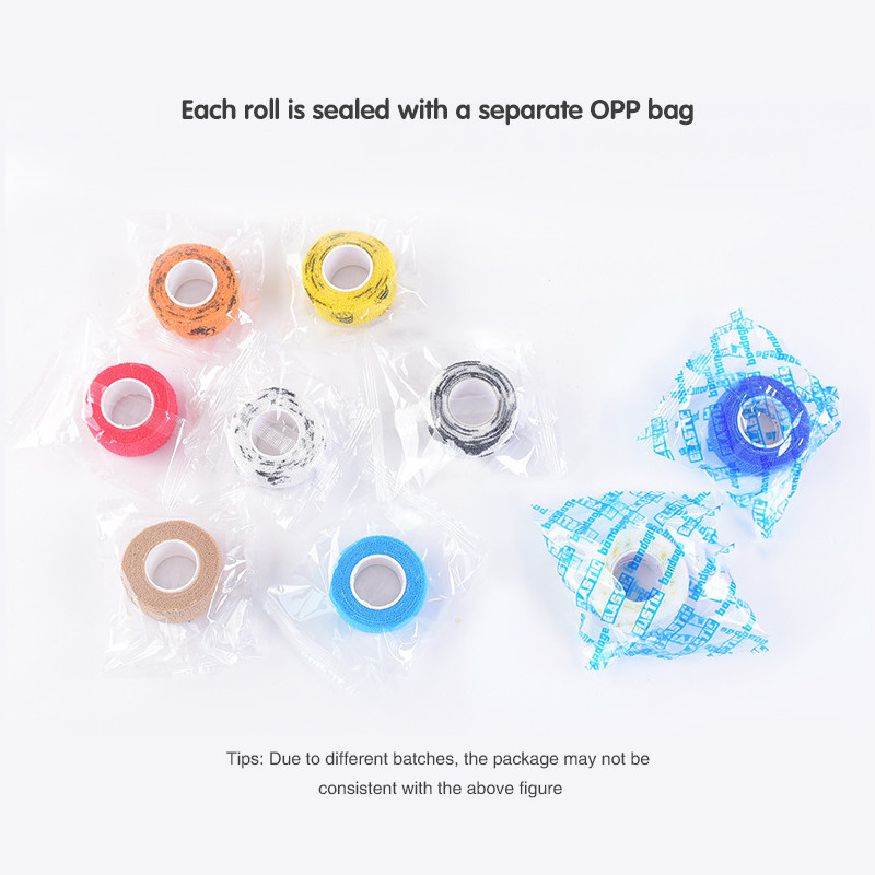 2,5x450cm Multikad Camo Sport Elastne Side Isekinduvad Sidemed Teibid Kinesio Meditsiiniline sõrmeteip Isekleepuv kipsirull