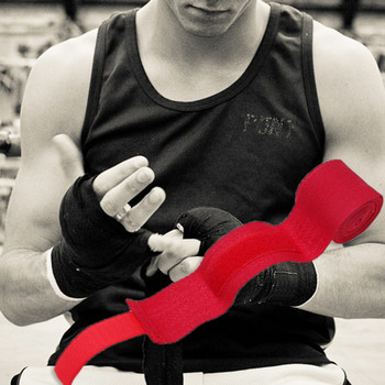 Ζώνη 2,5 μέτρων Kick Boxing Wraps Muay Thai Handwrap Βαμβακεροί επίδεσμοι Taekwondo Ελαστικός Προπονητικός Διαγωνισμός Εξοπλισμός πυγμαχίας