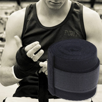 2,5 м колан за обвивки за кик бокс, муай тай, памучни превръзки за таекуондо, ластик, тренировъчно оборудване за състезания по бокс