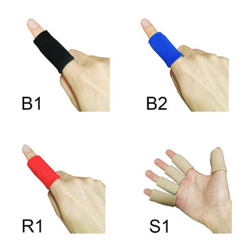 10 бр./компл. волейбол бадминтон ръкави за пръсти миещи се защитни предпазители за върха на пръстите скоби поддържащи спортен протектор капак