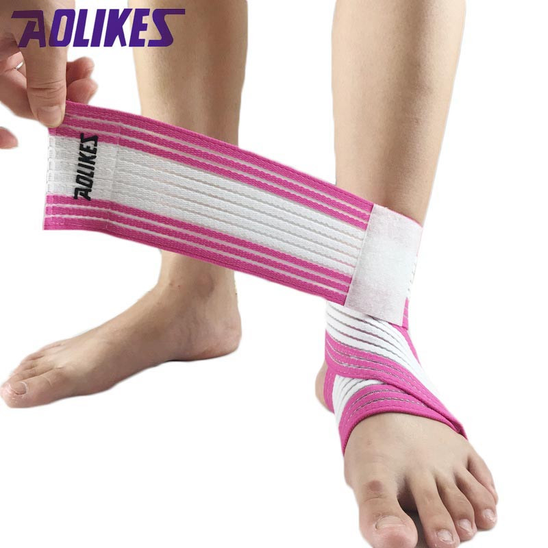 1 tk elastne side pahkluuliigese jalarihma jaoks korvpall Jooksujõusaali aksessuaarid Hüppekaitsme tugikaitse Spordimüük