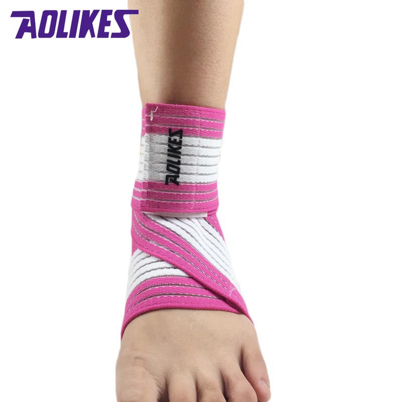 1 tk elastne side pahkluuliigese jalarihma jaoks korvpall Jooksujõusaali aksessuaarid Hüppekaitsme tugikaitse Spordimüük