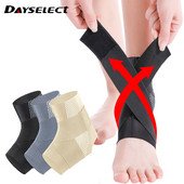 1 db Bokamerevítő lélegző kompressziós bokatámasz kötés Fix kosárlabda futás boka ujj sportsérülések helyreállítása