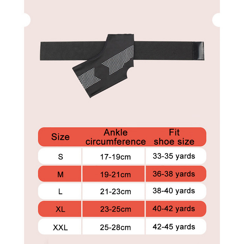1 db Bokamerevítő lélegző kompressziós bokatámasz kötés Fix kosárlabda futás boka ujj sportsérülések helyreállítása