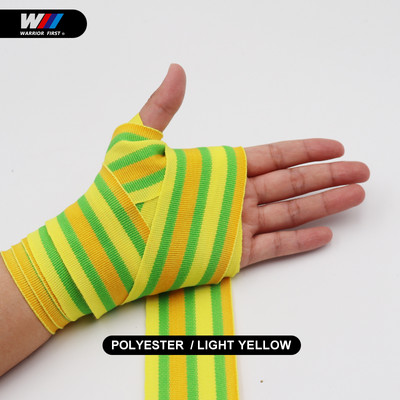 Kiváló minőségű 2db/csomag 3M/5M hosszúságú boxos kézi pakolások boxos kézi pakolások edzéshez kötszerek színes csíkos minta