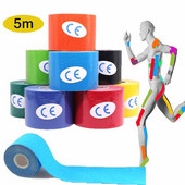 1 db kineziológiai szalag öntapadó sportos kötszer Sport helyreállító szalag pántoló Fitness futás térd izomvédő kötés