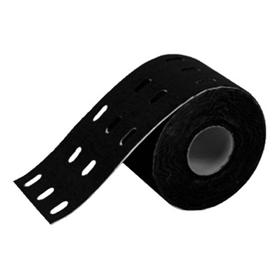 1 rolă de bandă de kinesiologie perforată, elastică, respirabilă, pentru sporturi sportive, susținere pentru genunchi pentru cot, ameliorarea mușchilor, recuperare