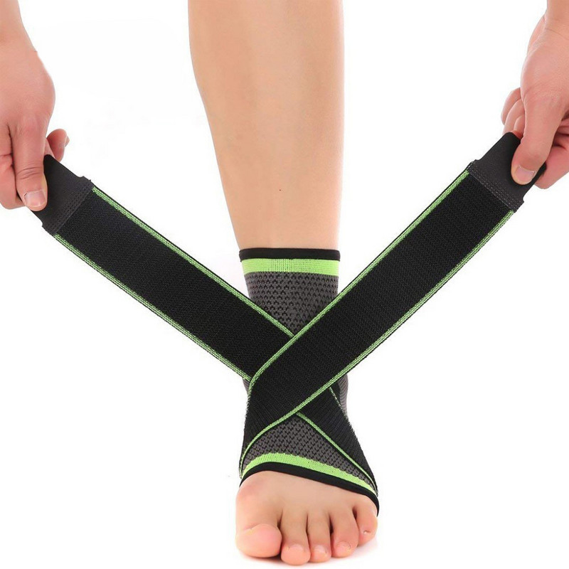 1 Υποστήριξη Αθλητικού Αστραγάλου Αστραγάλου Υποστήριξης Αθλητικής Πίεσης 3D Ρυθμιζόμενος Ελαστικός Επίδεσμος Προστατευτικός εξοπλισμός Γυμναστήριο