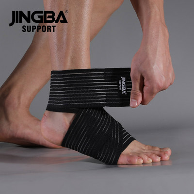 SUPPORT JINGBA 1 BUC Suport gleznă pentru fitness, sport, sală de gimnastică, bandaj presurizat, gleznă, Tobillera Deportiva, livrare picătură