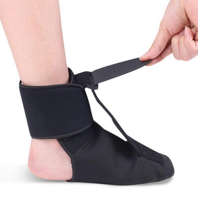Regulējams kāju pilienu ortozes pēdu kopšanas sāpju mazināšanas potītes atbalsta stabilizators āra sportam pēdu pilienu ortozes pēdu kopšanai.