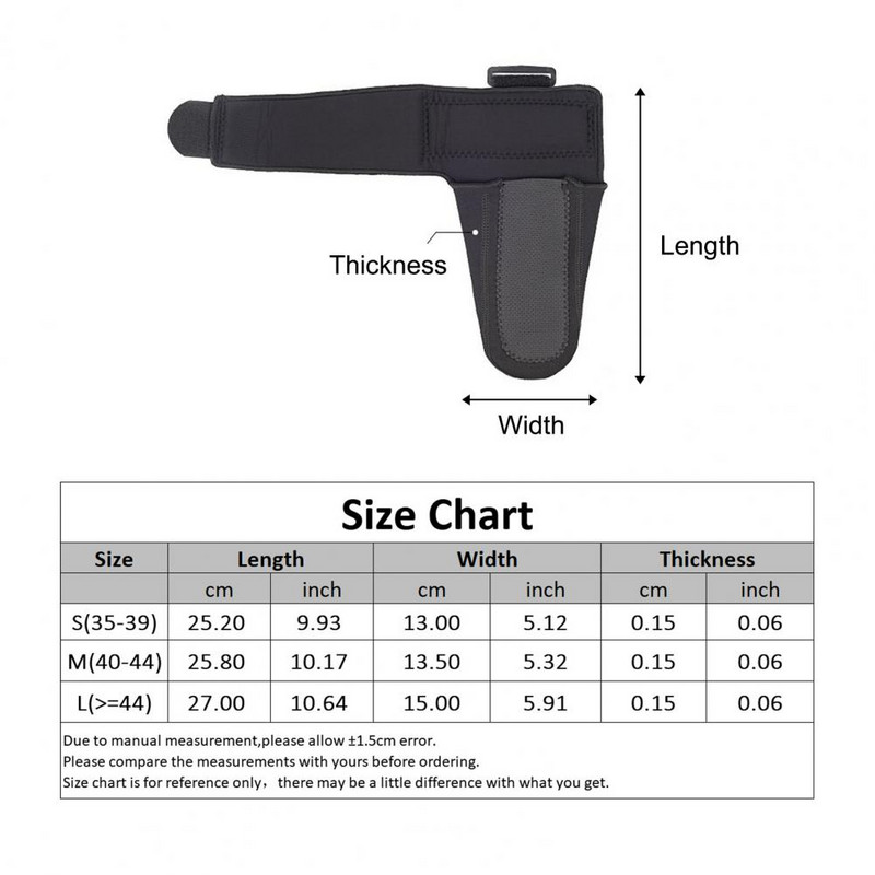 Reguliuojamas pėdų ortozės pėdų priežiūros skausmo malšinamasis kulkšnies atramos stabilizatorius, skirtas lauko sportui pėdų ortozės pėdų priežiūrai Pai