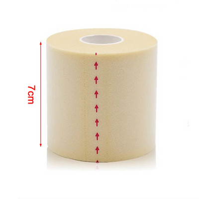 1 tekercs Orvosi Sporthab Pakolás Puha Alsófólia Sport Physio Tape Bandage Testpánt 7cm X 2700cm