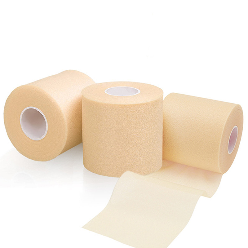 1 tekercs Orvosi Sporthab Pakolás Puha Alsófólia Sport Physio Tape Bandage Testpánt 7cm X 2700cm