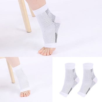 Компресионни чорапи за плантарен фасциит за жени Мъжки чорапи за глезени за облекчаване на плантарен фасциит, опора на свода, болка в петата на крака G99D