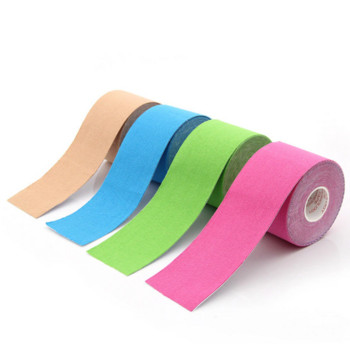 2,5cm*5M Kinesiology Tape Athletic Recovery Elastic Tape Kneepad Muscle Pain Pain Pads Bads for Gym Fitness Bandage