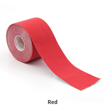 2.5CM*5M Кинезиологична лента Еластична лента за атлетично възстановяване Наколенка Облекчаване на мускулната болка Наколенки Поддръжка за фитнес зала Фитнес превръзка