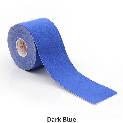 2.5CM*5M Кинезиологична лента Еластична лента за атлетично възстановяване Наколенка Облекчаване на мускулната болка Наколенки Поддръжка за фитнес зала Фитнес превръзка