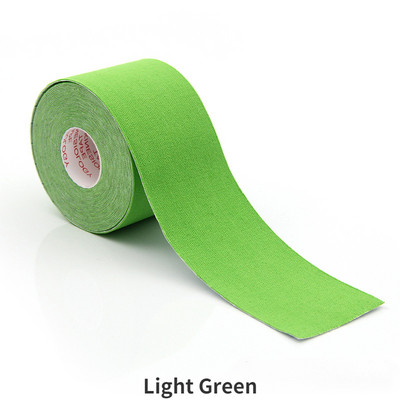 2.5CM*5M Кинезиологична лента Еластична лента за атлетично възстановяване Наколенка Облекчаване на мускулната болка Наколенки Поддръжка за фитнес зала Фитнес превръзка