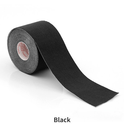 2.5CM*5M Кинезиологична лента Еластична лента за атлетично възстановяване Наколенка Облекчаване на мускулната болка Наколенки Поддръжка за фитнес зала Фитнес превръзка