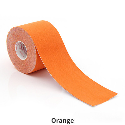 2.5CM*5M Кинезиологична лента Еластична лента за атлетично възстановяване Наколенка Облекчаване на мускулната болка Наколенки Поддръжка за фитнес зала Фитнес превръзка