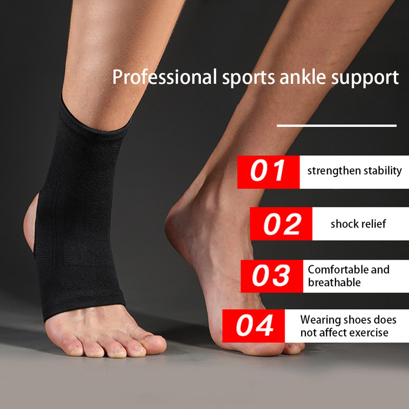 Täiskasvanute pahkluude trakside elastne hingav korvpall jalgpall golf golf jooks kulturism kaitsev tugikaitse