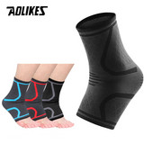 AOLIKES Manșon de sprijin pentru compresie pentru glezna pentru recuperarea rănilor, dureri articulare și multe altele. Suport pentru tendonul lui Ahile, ușurează umflarea