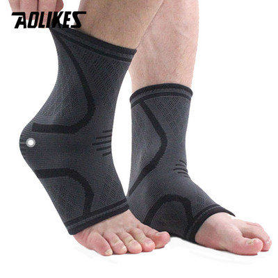 AOLIKES Manșon de sprijin pentru compresie pentru glezna pentru recuperarea rănilor, dureri articulare și multe altele. Suport pentru tendonul lui Ahile, ușurează umflarea