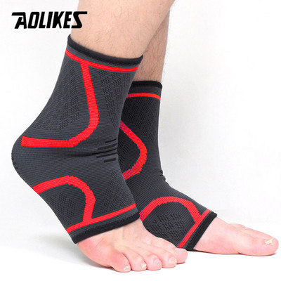AOLIKES Manșon de sprijin pentru compresie pentru glezna pentru recuperarea rănilor, dureri articulare și multe altele. Suport pentru tendonul lui Ahile, ușurează umflarea