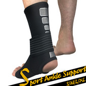 GOBYGO 1TK jalgpall korvpall pahkluu tugi Taekwondo elastne pahkluu venitus traksidega mähis rihmad kaitse kaitse raskuste tõstmine