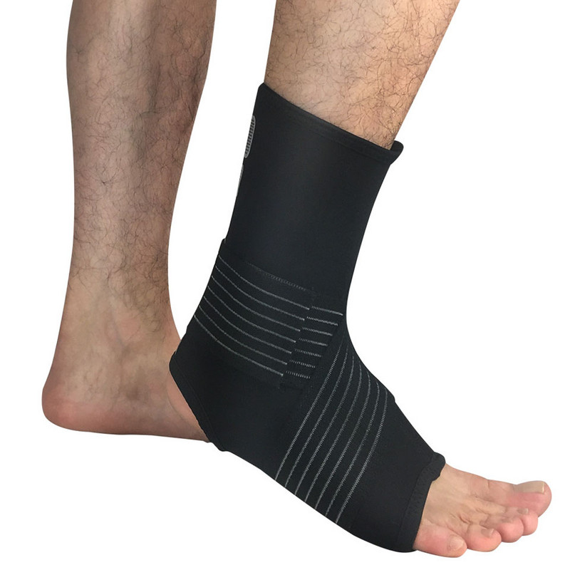 GOBYGO 1TK jalgpall korvpall pahkluu tugi Taekwondo elastne pahkluu venitus traksidega mähis rihmad kaitse kaitse raskuste tõstmine