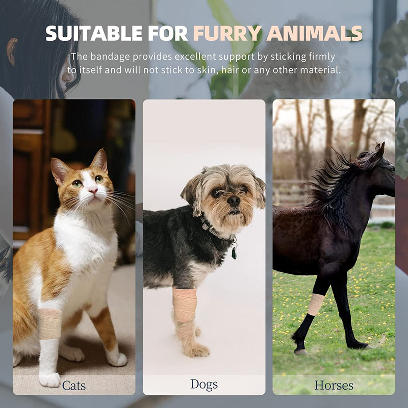 Kindmax Розови нетъкани спортни бинтове Еластични самозалепващи се бинтове за стъпало, пръст, глезен, нараняване на ръката, Спортна опора за наколенки