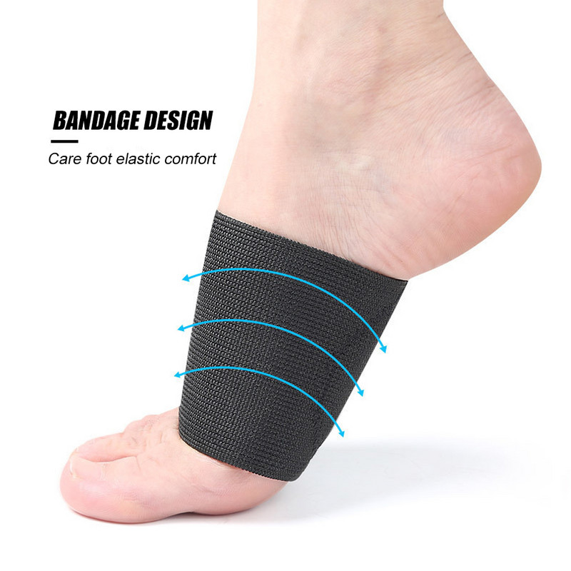 1 pereche de mâneci de susținere a arcului, fasciita plantară, pinteni pentru călcâi, picioare plate, ameliorarea durerii, mâneci, șosete, branțuri ortetice, tampoane, îngrijire picioarelor