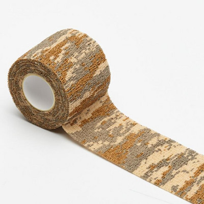 4,5 m reisimatkamiseks kamuflaažiteip Camo isekleepuv meditsiiniline sideteip esmaabikomplekt sportlikuks pahkluu sõrme lihased pahkluu jaoks