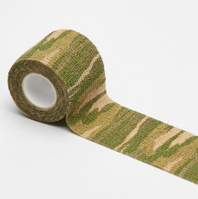 4,5 m reisimatkamiseks kamuflaažiteip Camo isekleepuv meditsiiniline sideteip esmaabikomplekt sportlikuks pahkluu sõrme lihased pahkluu jaoks