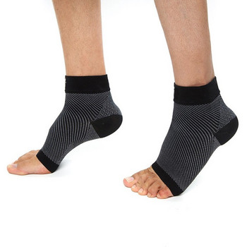 1 ζεύγος κάλτσες υποστήριξης αστραγάλου συμπίεσης κατά της κούρασης Μανίκι αστραγάλου Μπάσκετ Αθλητικό τρέξιμο ποδοσφαίρου ποδηλασίας προστατευτικό ποδιού