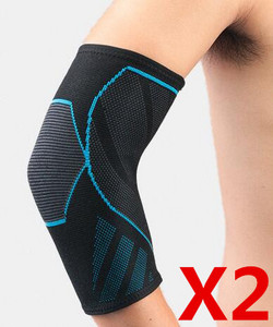 Rugalmas boka ujjú kompressziós támogatás fitnesz kosárlabda futó futball baseball muay thai MMA védelmet nyújtó kötött merevítőhöz