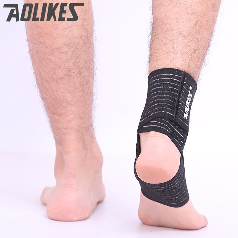 1 tk Spordiohutus elastne traksidega pahkluu tugipadja kaitse pahkluu sidemekaitse jõusaali jalamähise kaitse jõusaali raskuste tõstmiseks